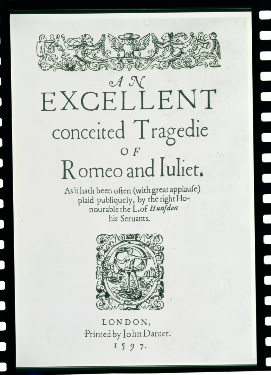 Pagina del titolo da 
