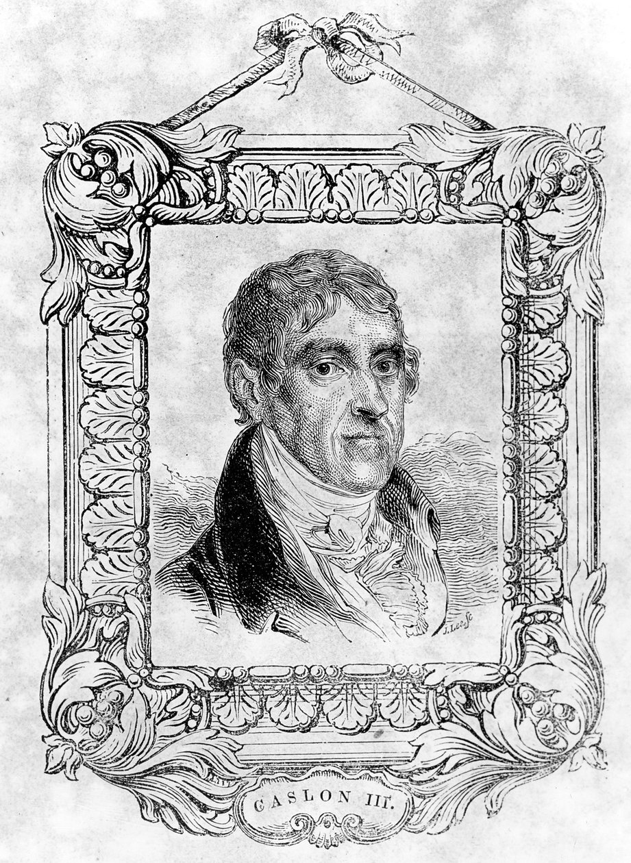 William Caslon III da English School