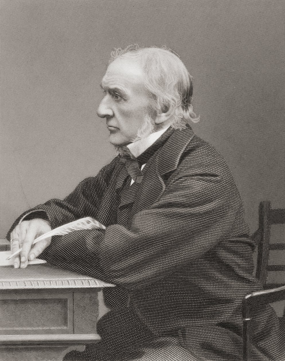 William Ewart Gladstone, 1883 da English School