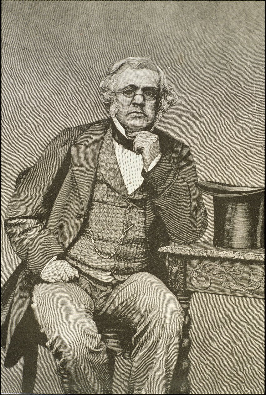 William Makepeace Thackeray (1811-63) da English School