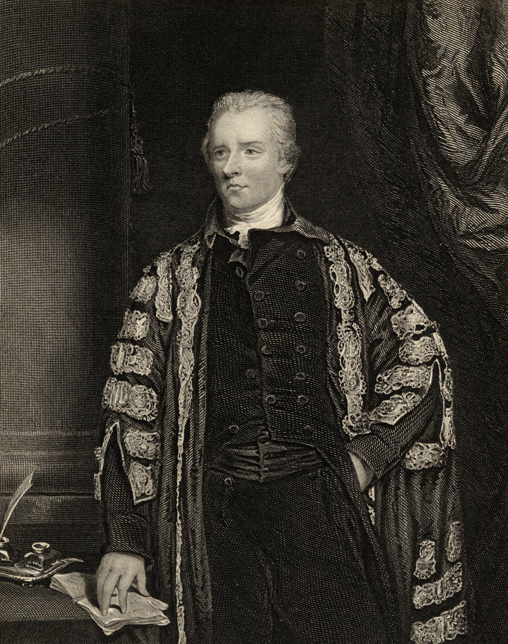 William Pitt il Giovane (1759-1806) da English School
