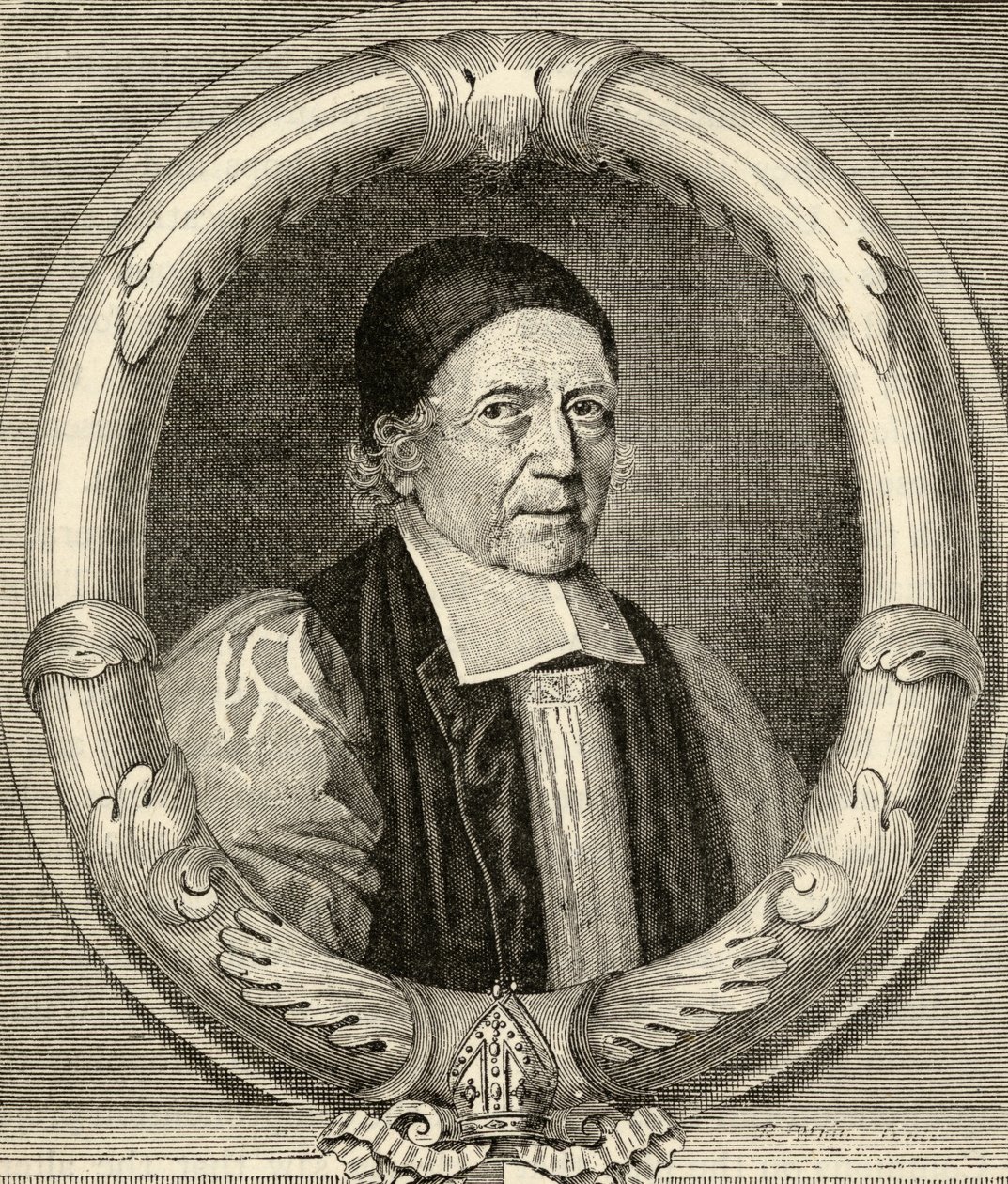 William Sancroft (1617-1693) da English School