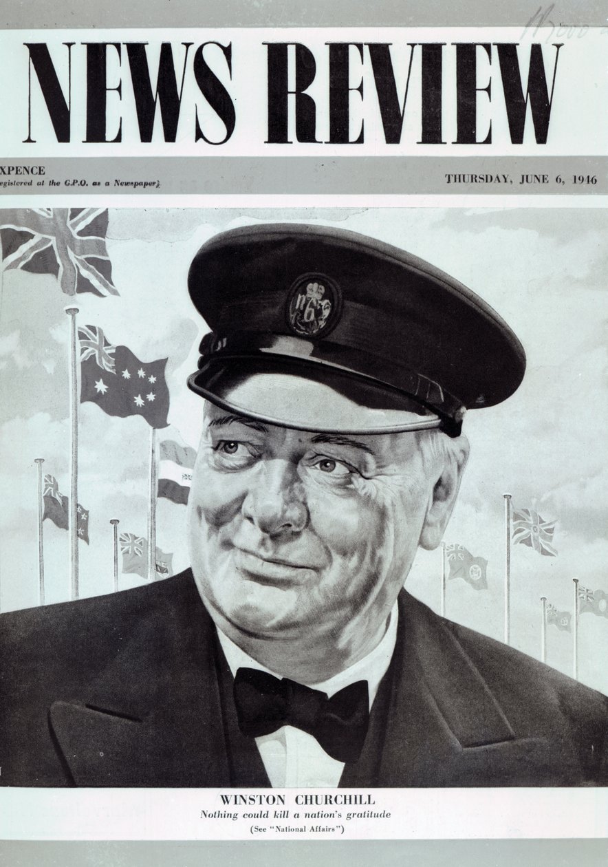 Winston Churchill, dalla copertina di 