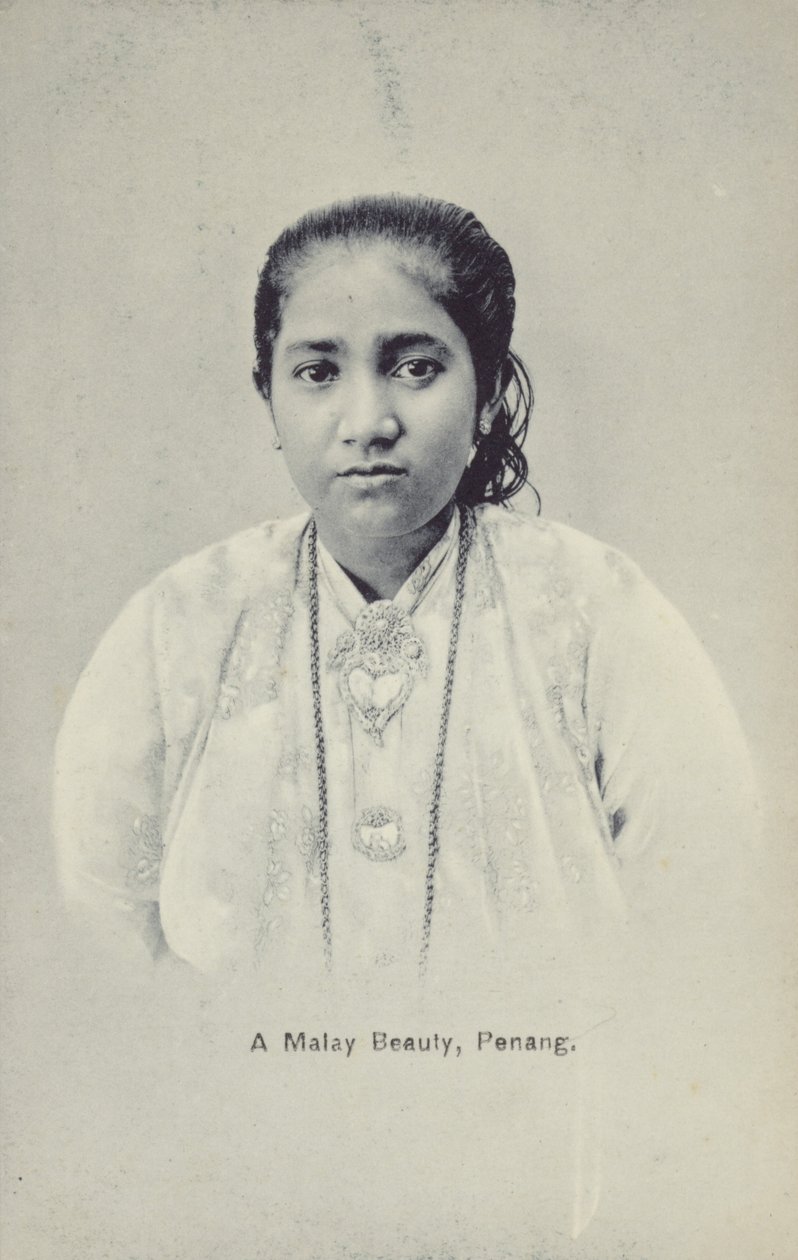 Una bellezza malese, Penang (foto b/n) da English Photographer