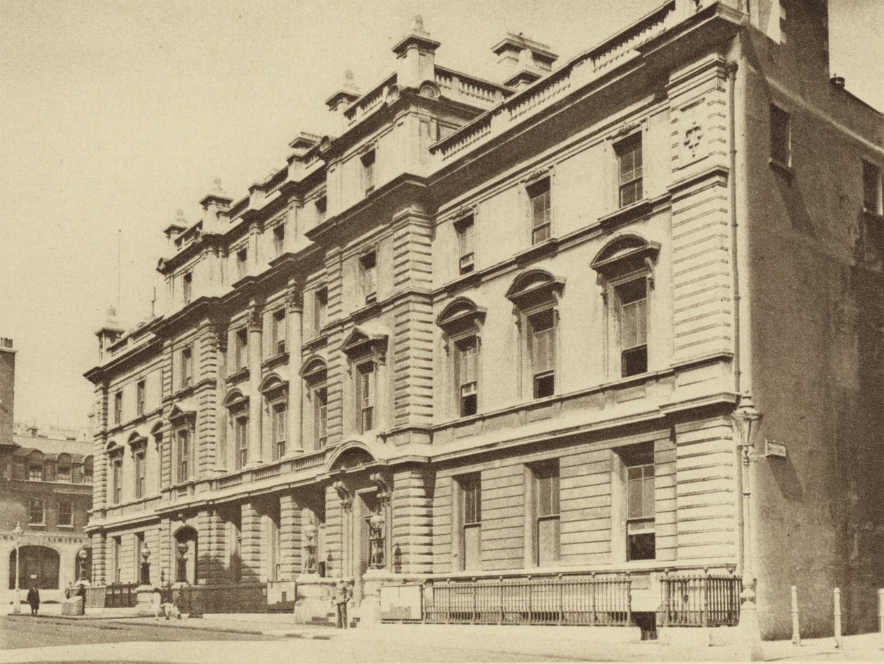Tribunale di polizia di Bow Street, Westminster (foto b/n) da English Photographer