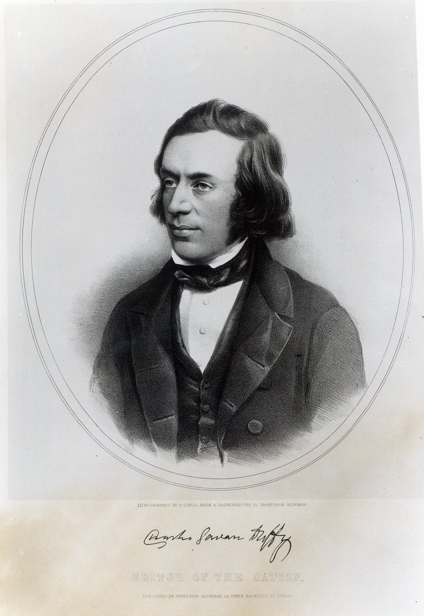 Charles Gavan Duffy, litografato da H. O