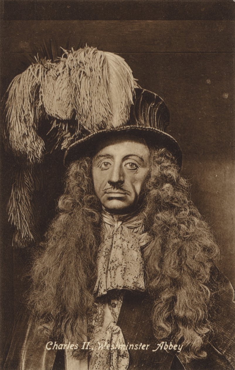 Carlo II, Abbazia di Westminster, Londra (foto b/n) da English Photographer
