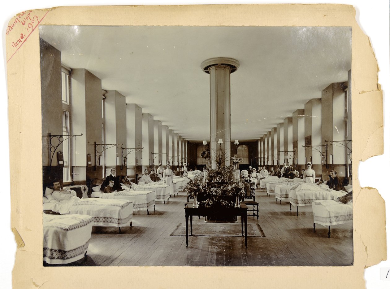 Reparto Edward, Ospedale St. Thomas, 1907 da English Photographer