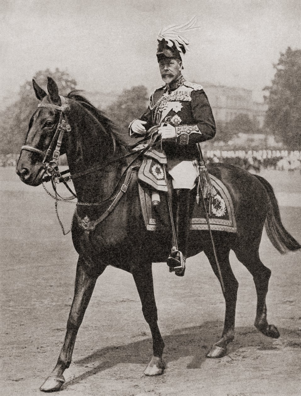 Giorgio V, da La Storia di Venticinque Anni, pubblicato nel 1935 da English Photographer