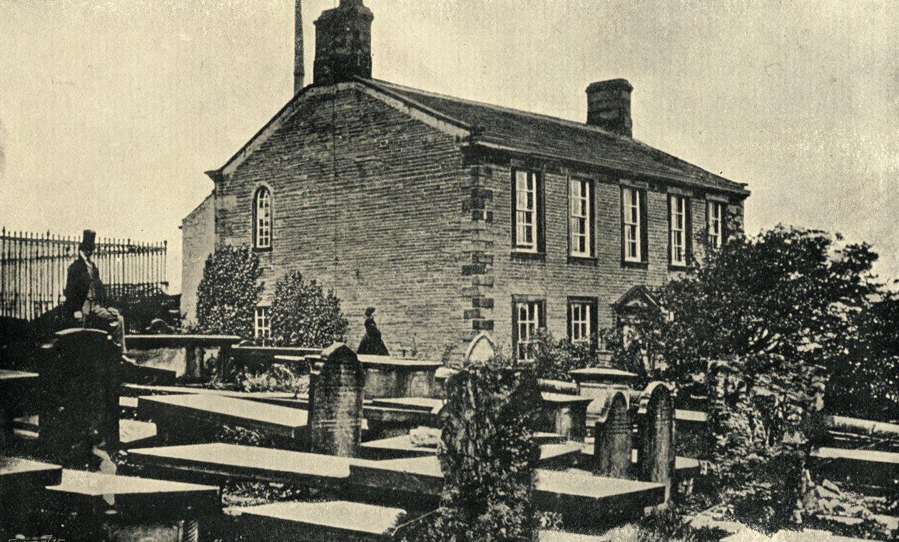 Parrocchia di Haworth, casa della famiglia Bronte da English Photographer