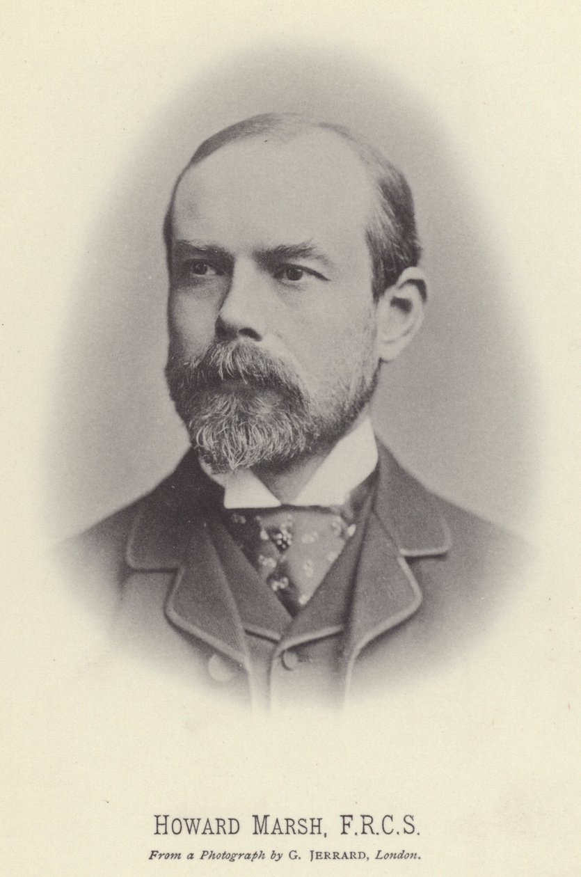 Howard Marsh, FRCS (foto b/n) da English Photographer