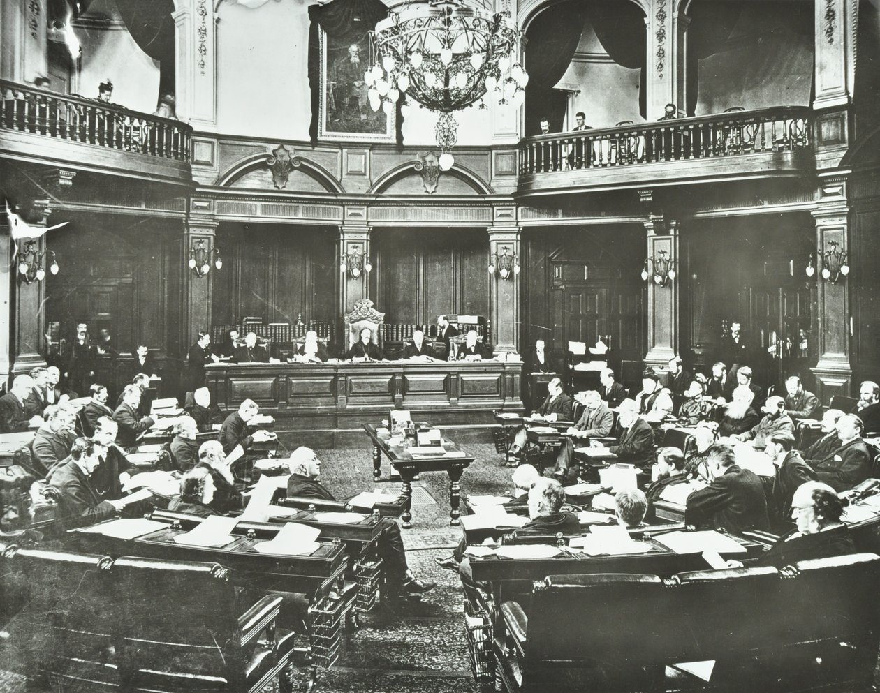 London School Board, 1895 da English Photographer