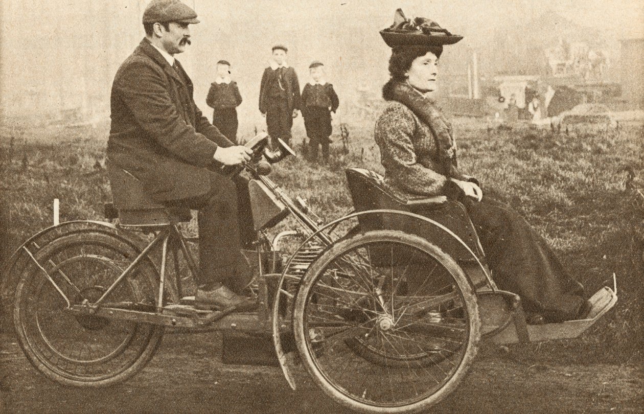 Combinazione di tricicli a motore da English Photographer