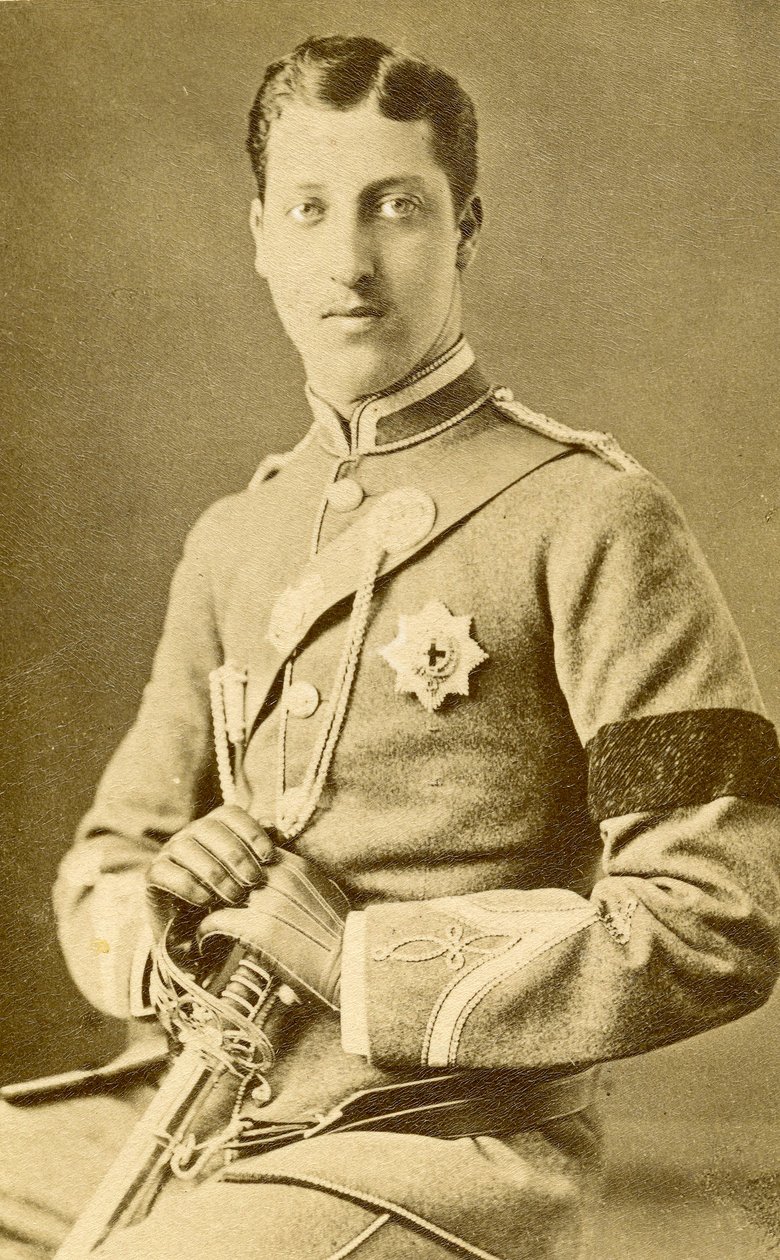 Ritratto del Principe Alberto Vittorio del Galles da English Photographer