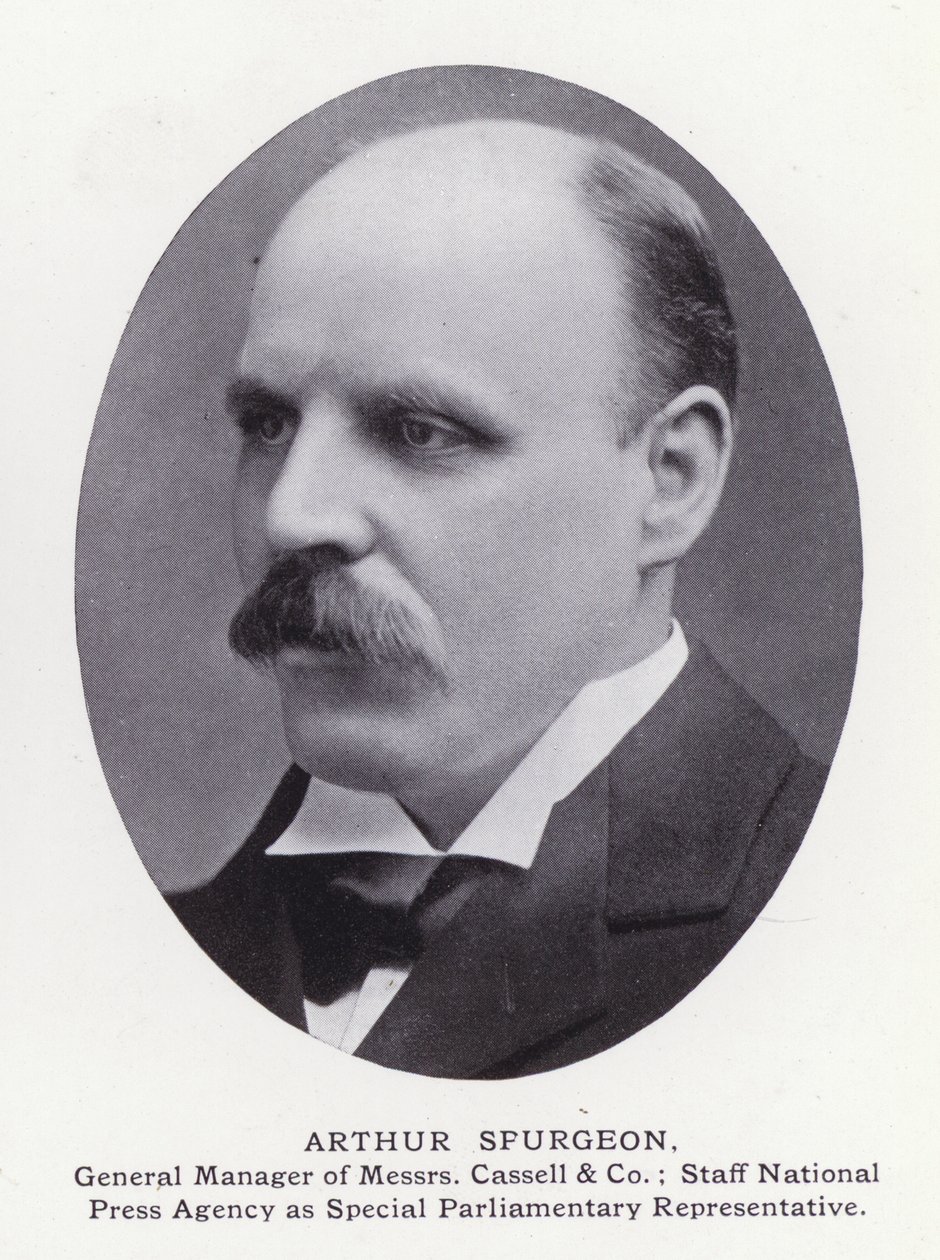 Uomini Prominenti di Londra: Arthur Spurgeon da English Photographer