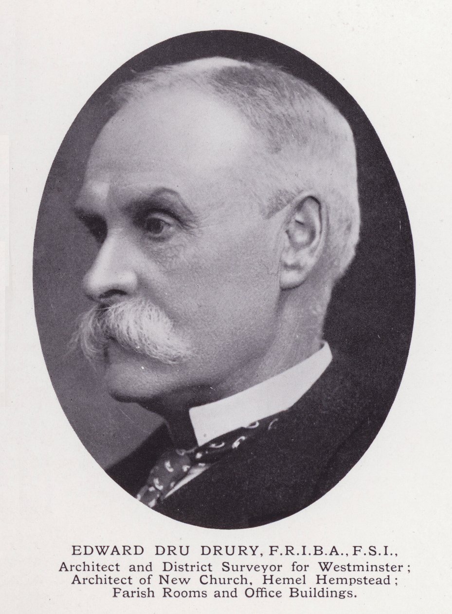 Uomini prominenti di Londra: Edward Dru Drury da English Photographer