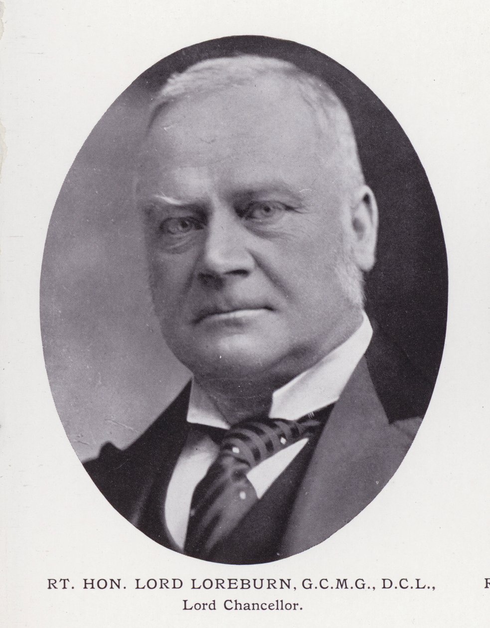 Uomini Prominenti di Londra: Rt Hon Lord Loreburn da English Photographer