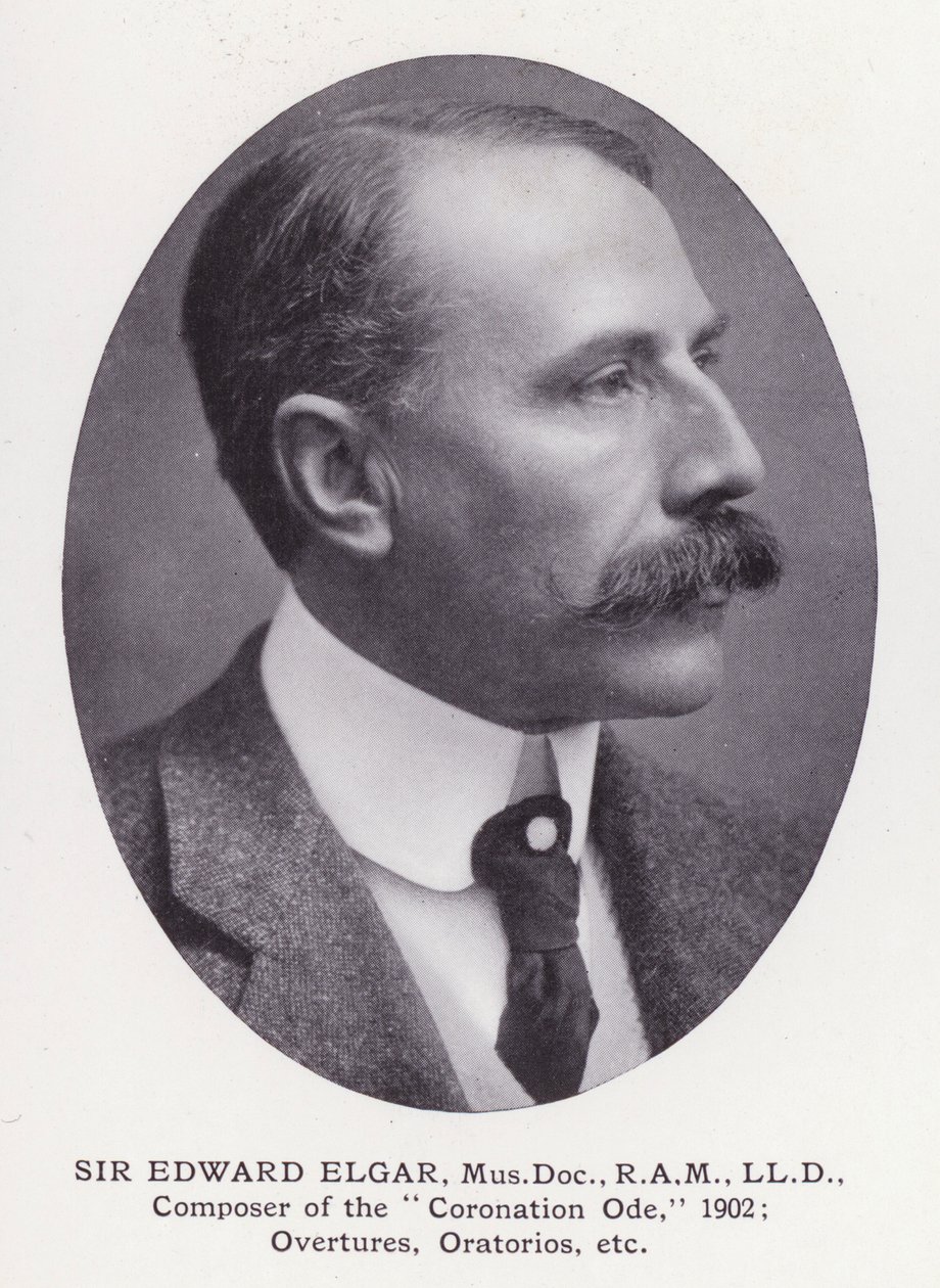 Uomini Prominenti di Londra: Sir Edward Elgar da English Photographer