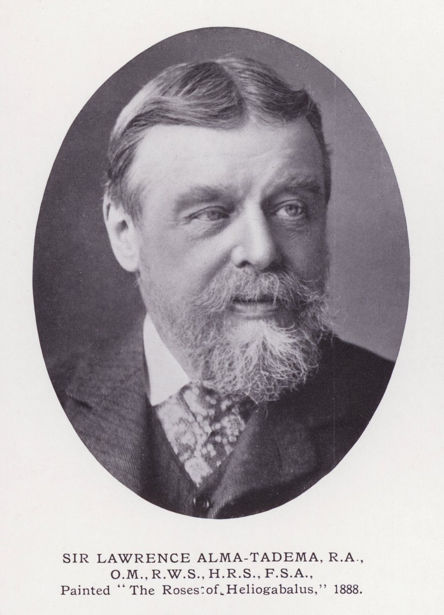 Uomini prominenti di Londra: Sir Lawrence Alma-Tadema da English Photographer