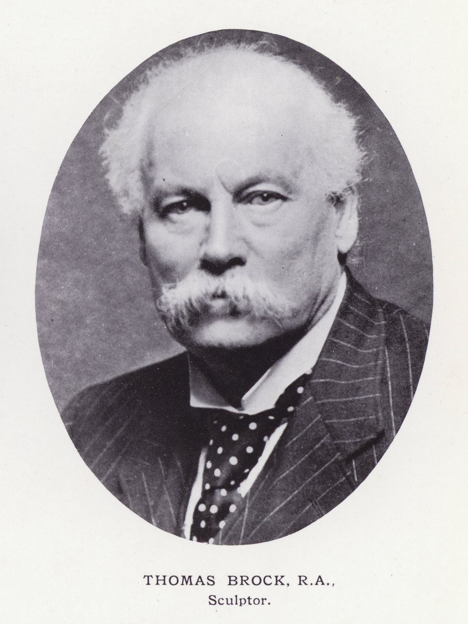 Uomini Prominenti di Londra: Thomas Brock da English Photographer