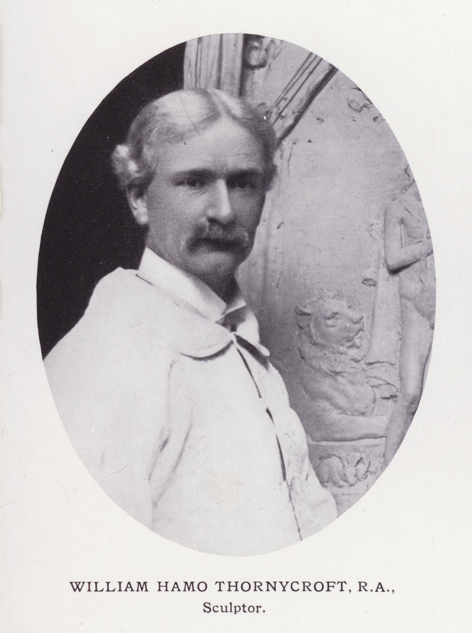 Uomini Prominenti di Londra: William Hamo Thornycroft da English Photographer