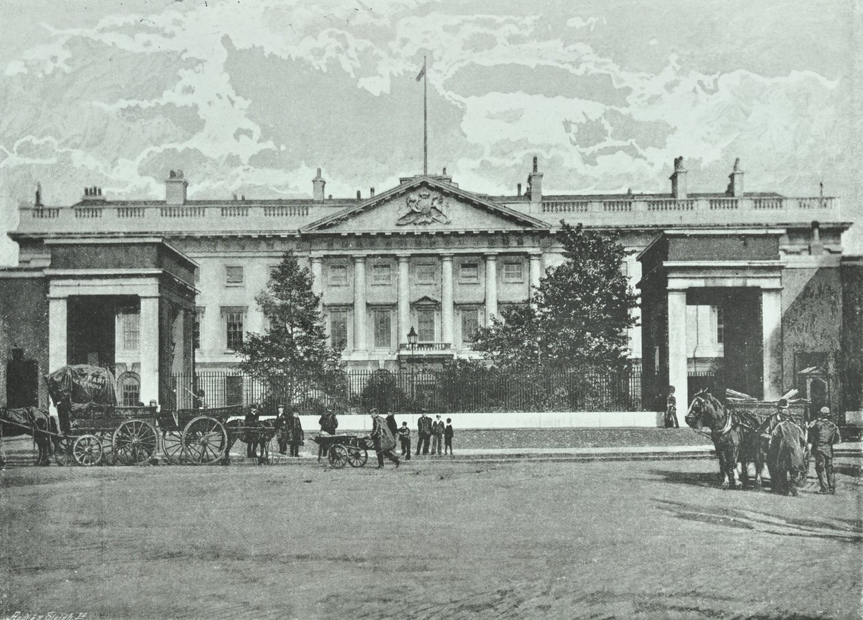 Zecca Reale, Tower Hill, 1890 da English Photographer
