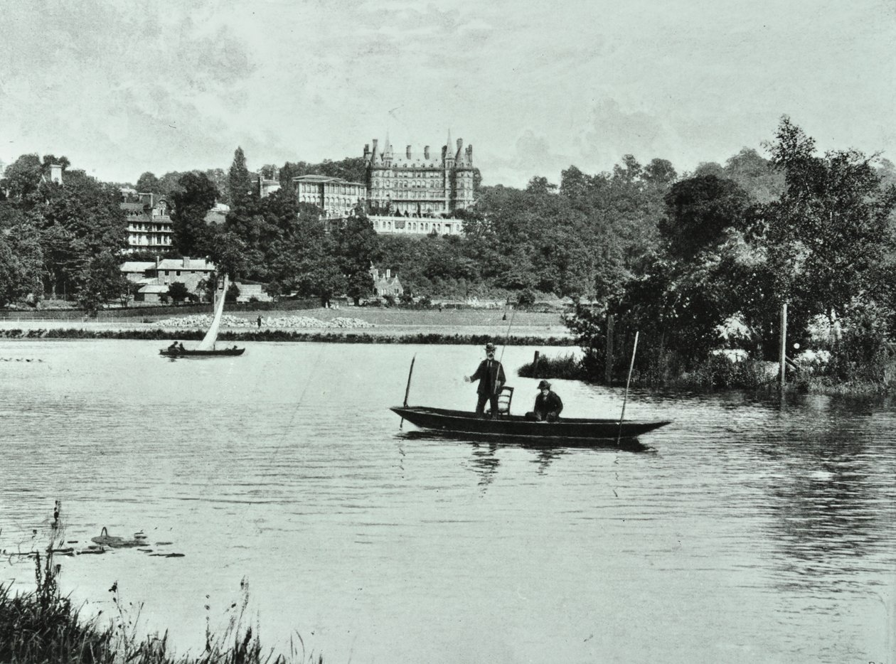 Star And Garter Home, Richmond Hill, Richmond: vista generale, 1895 da English Photographer