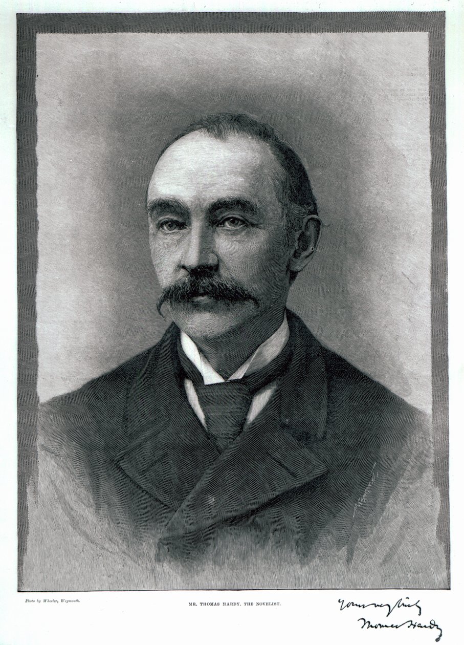 Thomas Hardy, 1892 da English Photographer