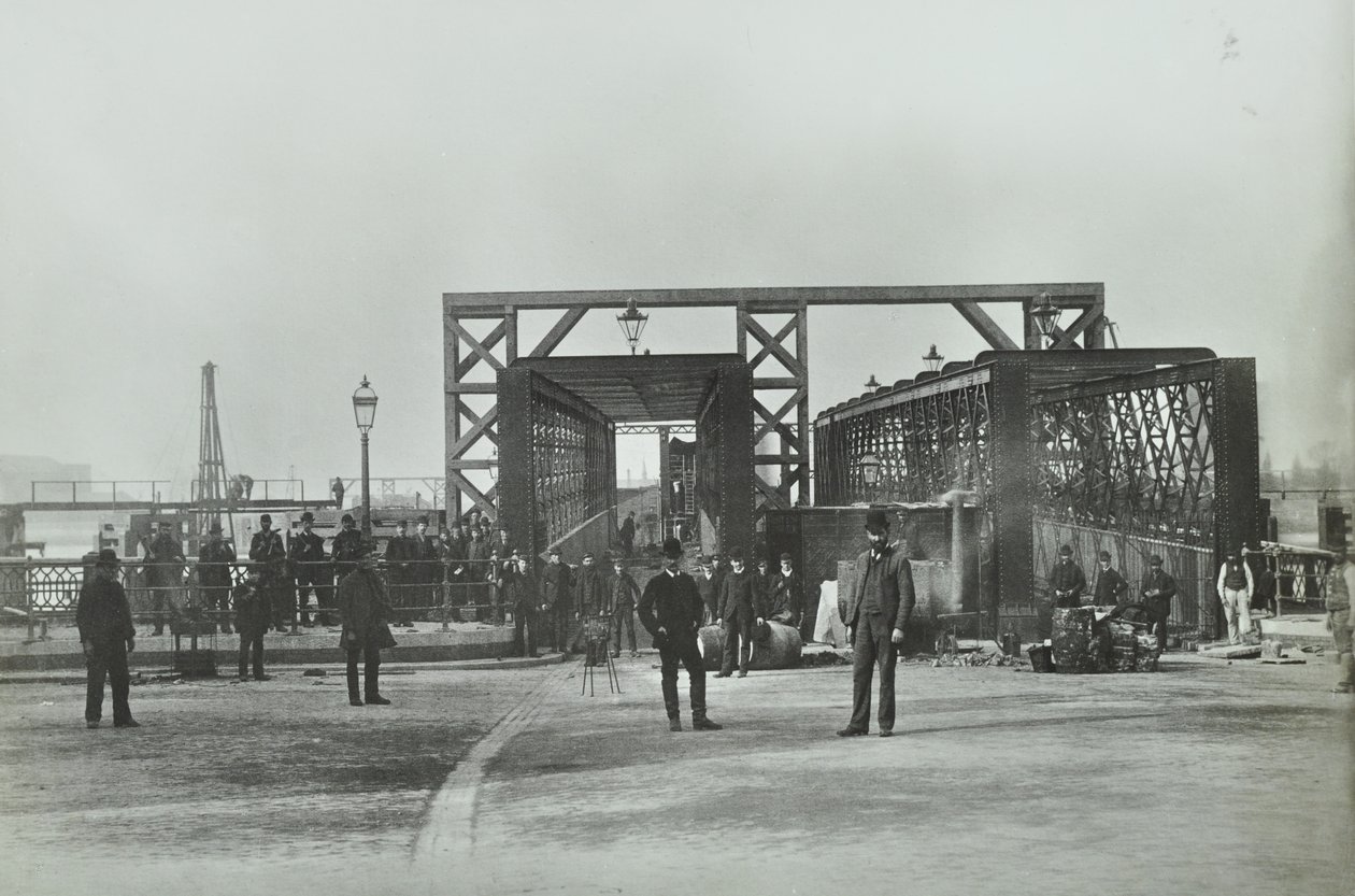 Vista del Woolwich Ferry, 1889 da English Photographer