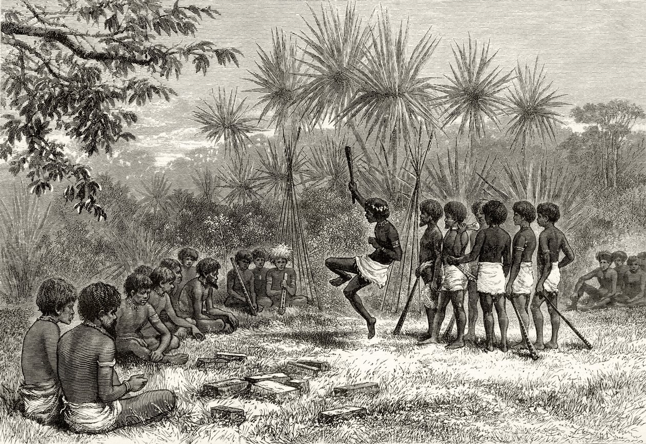Un Corroboree, c.1880, da 
