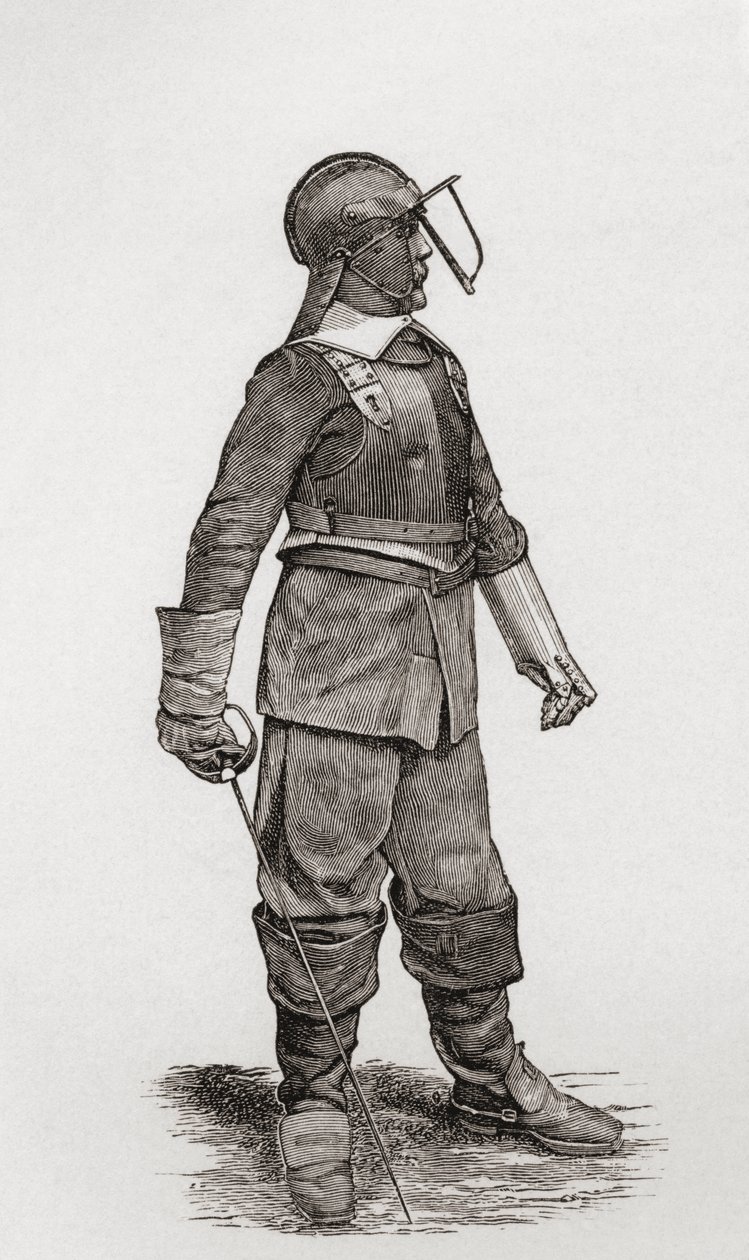 Un cavaliere leggero del tempo di Oliver Cromwell, da 
