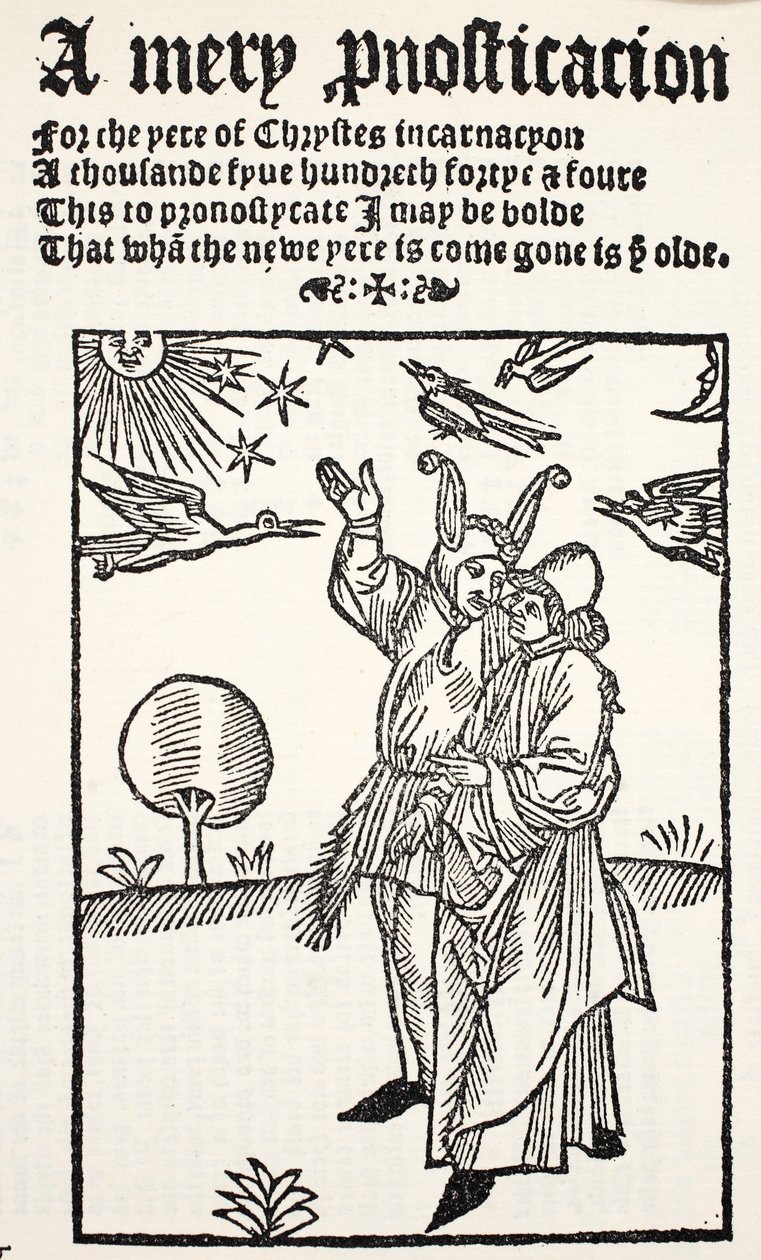 Una allegra prognostica per il 1544 da English School