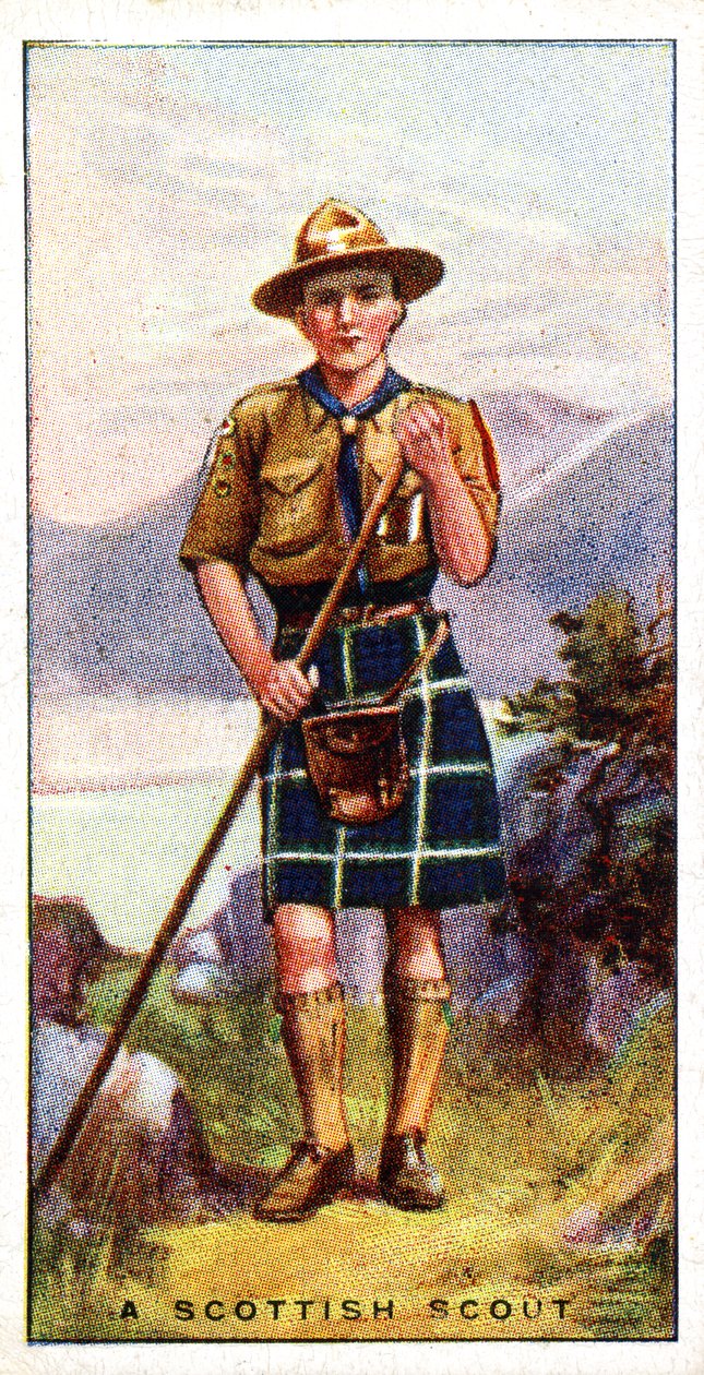 Uno Scout Scozzese, 1929 da English School