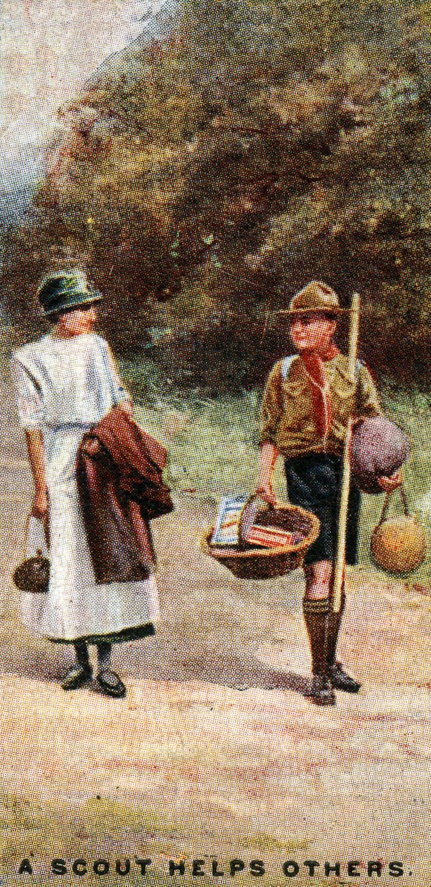 Uno Scout Aiuta gli Altri, 1929 da English School