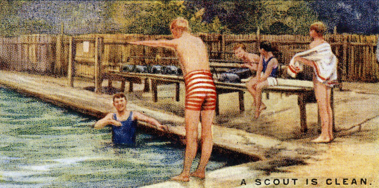 Uno Scout è Pulito, 1929 da English School