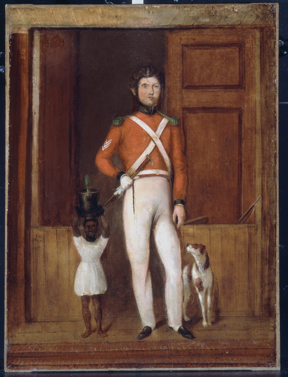 Un Sergente di un reggimento di cavalleria, c.1830 da English School