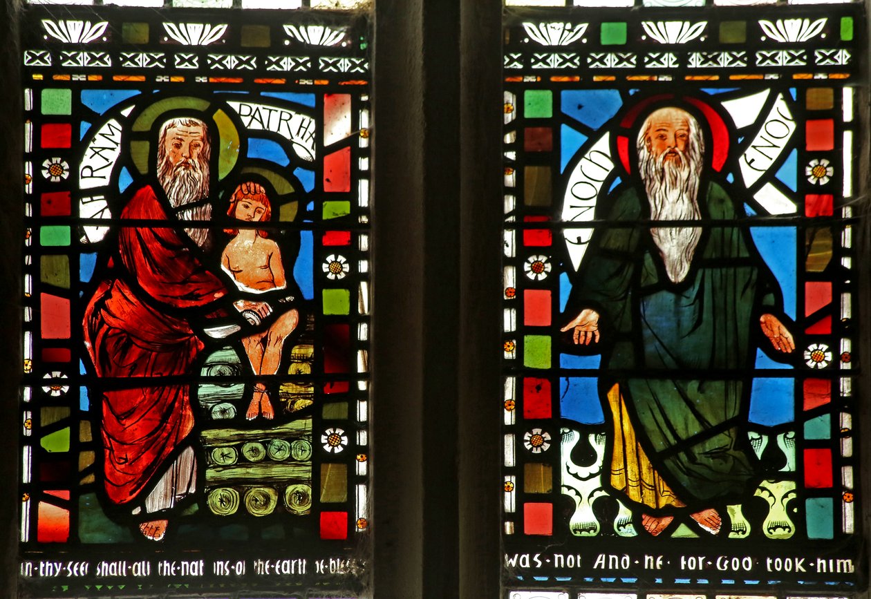 Il sacrificio di Abramo e Enoch da English School