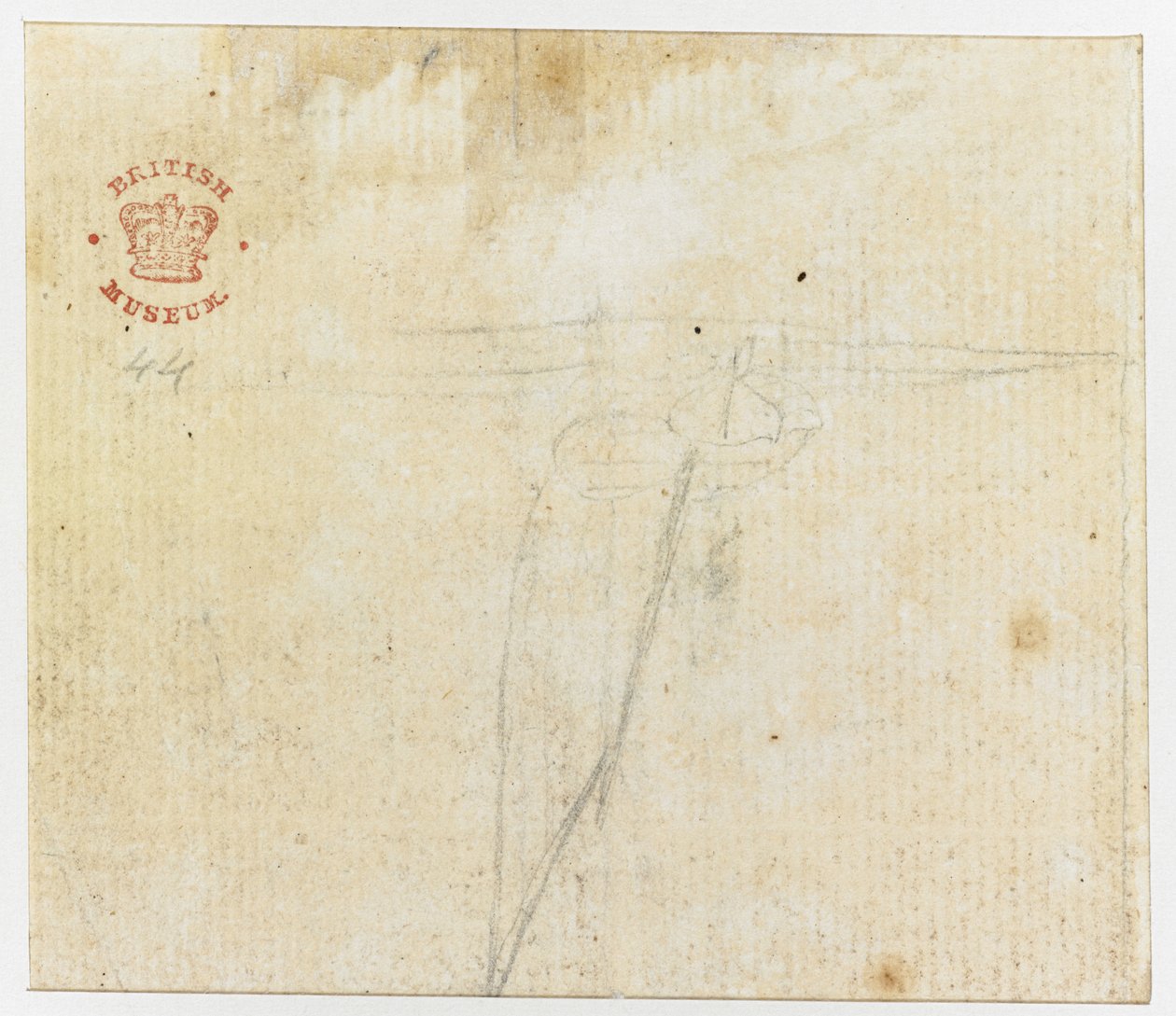 Add. 15508, f.44v, Uno schizzo, da 