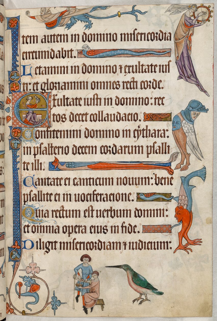 Add. 42130, f.61, Dottore che sanguina un paziente, dal 