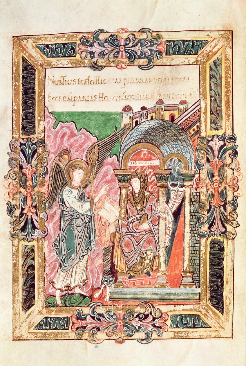 Annunciazione, dal Benedizionale di Sant