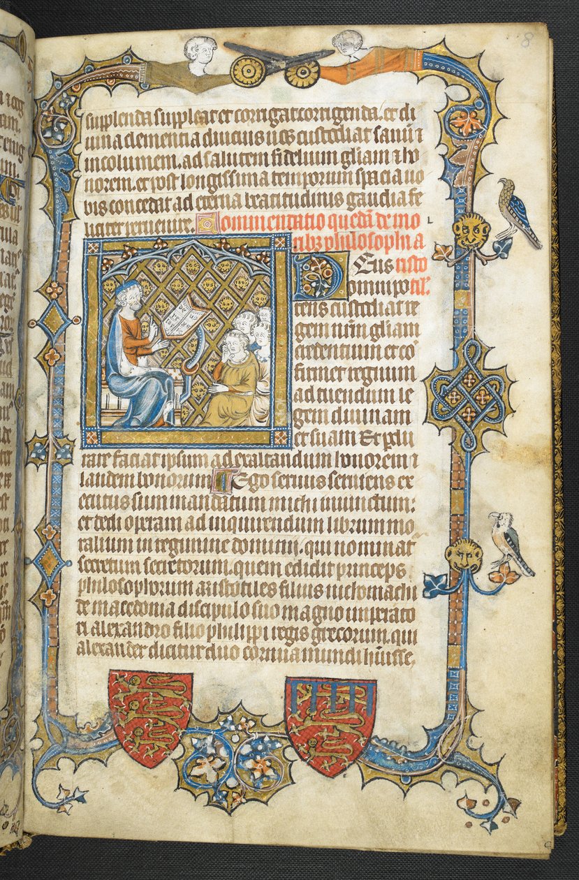 Aristotele che insegna, da 