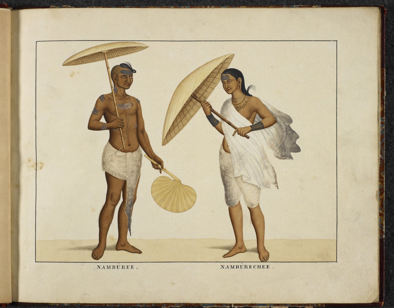 Due bramini del Kerala, c.1828 da English School