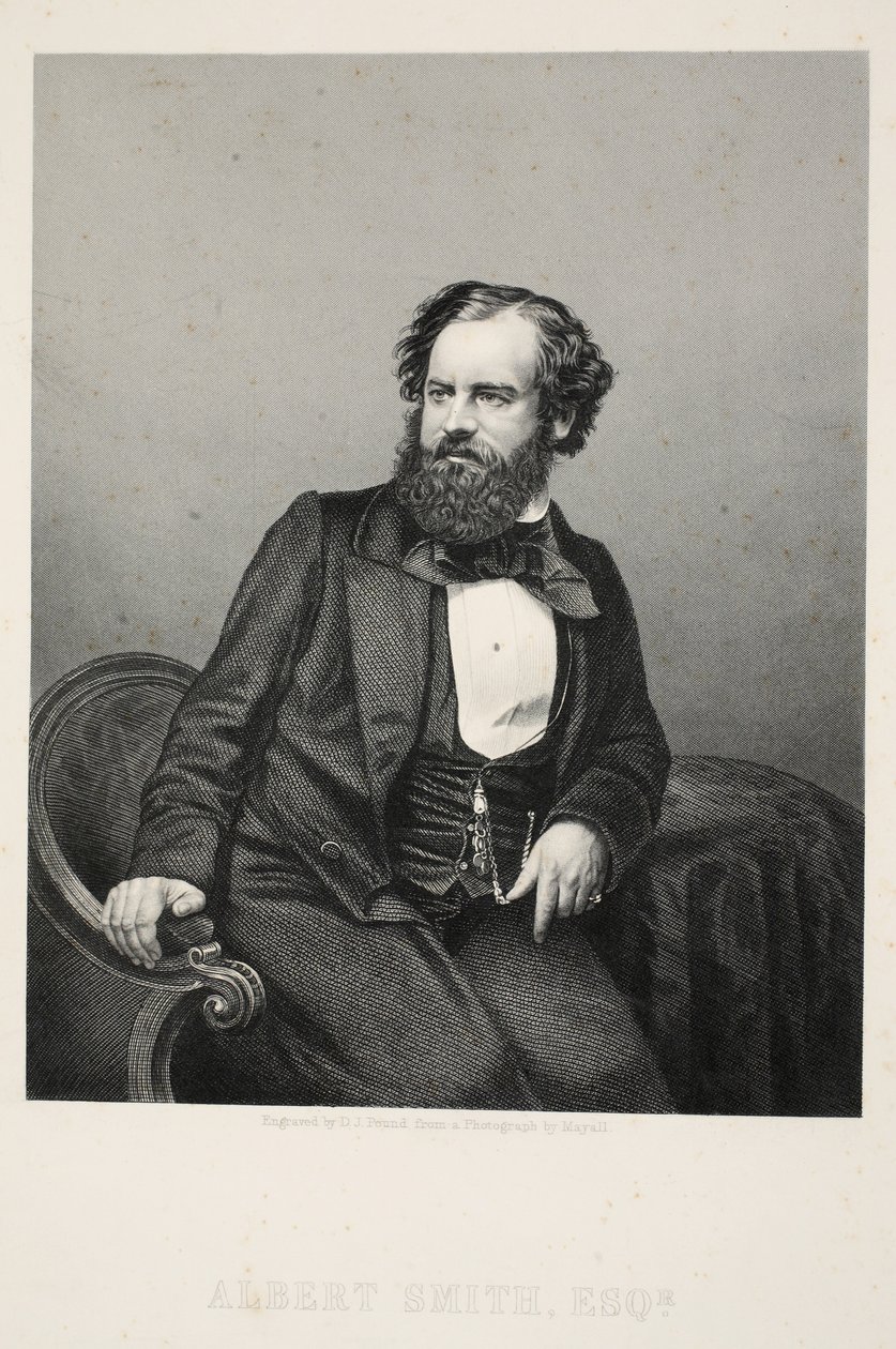 Albert Smith, Esq., pub. c. 1850 da English School