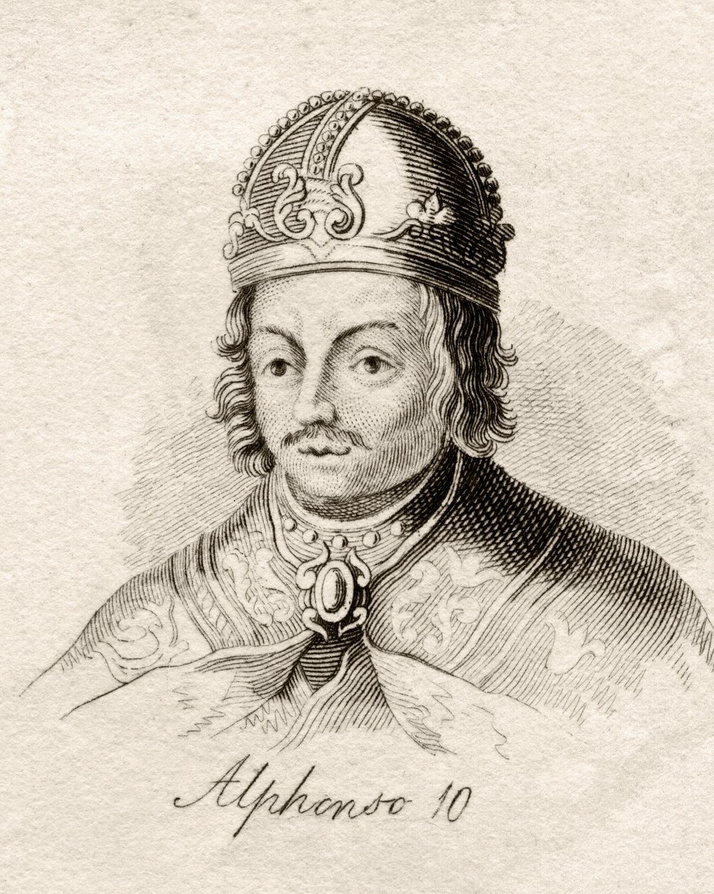 Alfonso X di Castiglia, da 