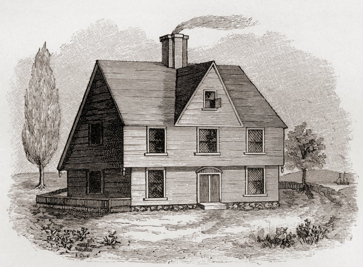 Casa Allyn, New Plymouth, Nord America, da 