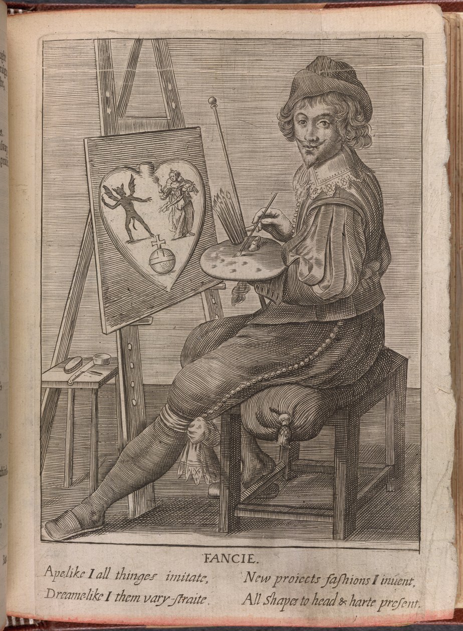Un artista, illustrazione da 