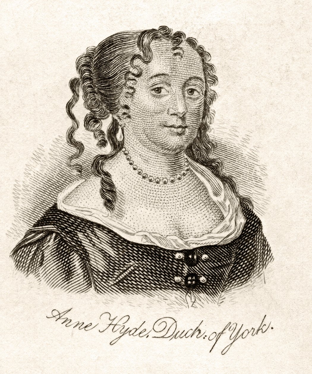 Anne Hyde, Duchessa di York, da 