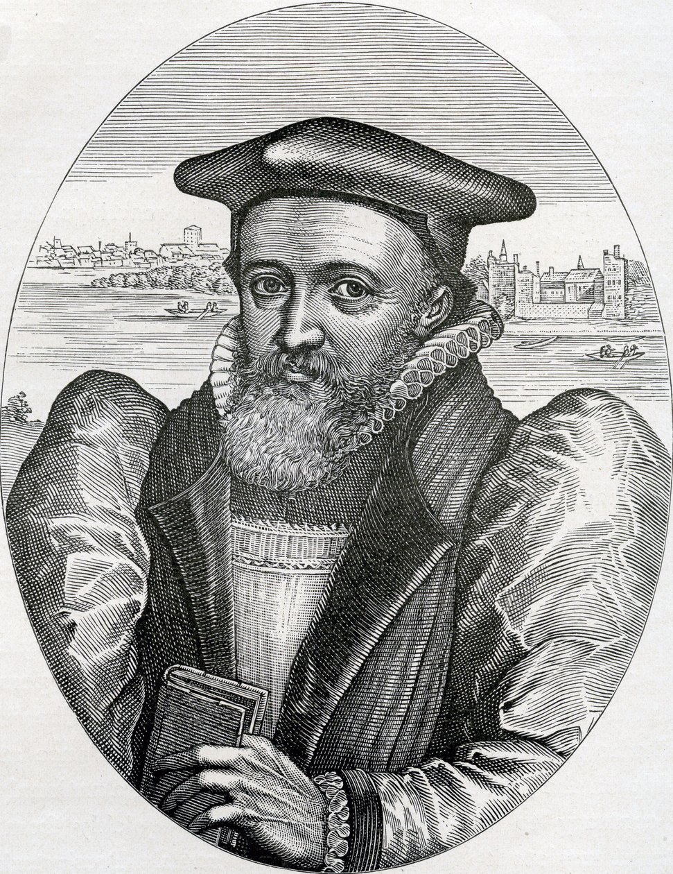 Arcivescovo Abbot dopo Simon Pass dalla Storia del Popolo Britannico da English School