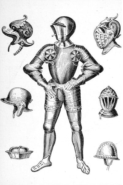 Armature ed Elmi del XV secolo da English School
