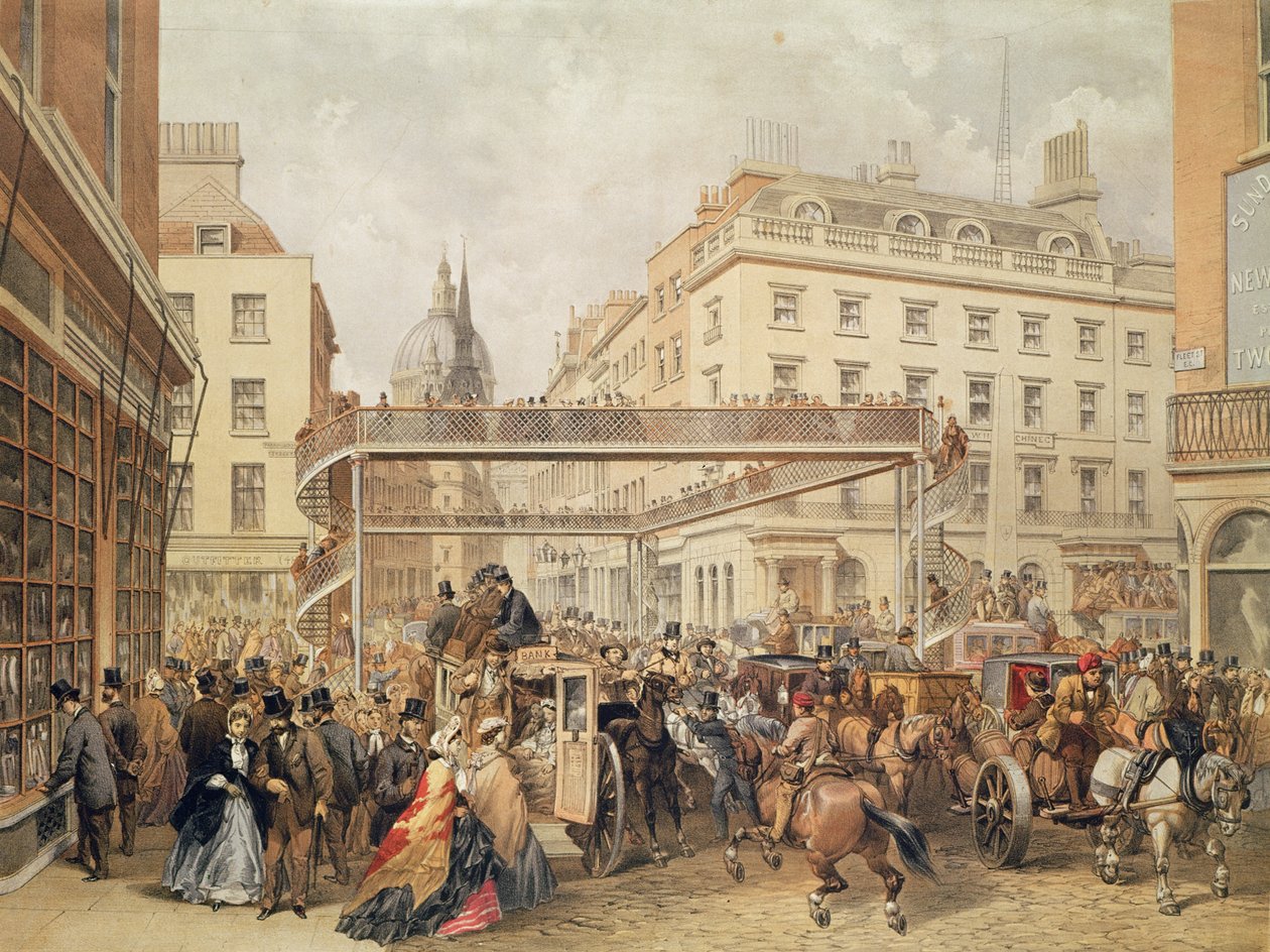 In fondo a Ludgate Hill, Londra da English School